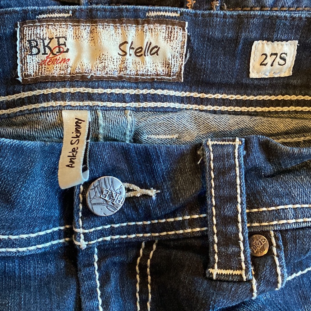 BKE Denim Stella ankle skinny jeans. - Picture 5 of 5